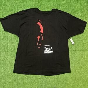 Retro The Godfather Graphic T-Shirt
